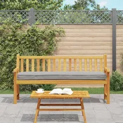 Jastucic za palete Siva 200 x 40 x 8 cm Oxford tkanina