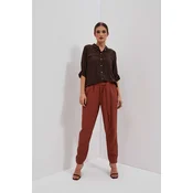 Marisse Womens Trousers L-Sp-4012 Brown