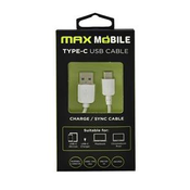 MAXMOBILE DATA KABEL USB 2.0 TYPE C 1m bijeli