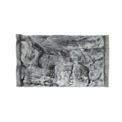3D Pozadina za akvarij 50x30cm - STENA SIVA