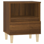 Nocni ormaric Smedi hrast 40x35x50 cm