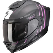 SCORPION Exo-1500 Carbon Air Matt Black / Pink