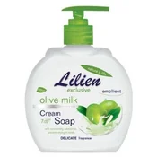 Lilien tekoče kremno milo 500 ml Oliva milk