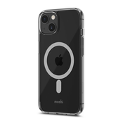 Moshi Arx Clear - ovitek MagSafe za iPhone 13 (Crystal Clear)