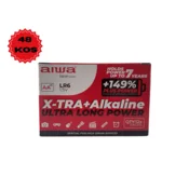 AIWA Baterije 48 kos AA 1.5V Ultra Long Power + Alkaline AB-AALR6/4
