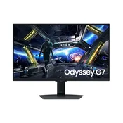 Monitor Samsung 81,3 cm (32,0) S32DG702EU 3840x2160 Gaming Tizen 144Hz IPS 1ms 2xHDMI DisplayPort 2xUSB3.0 Pivot Zvočniki 2x5W  FreeSync Premium BT WiFi RJ45 HDR400 OdysseyG7 črna