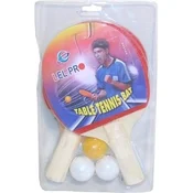 Set za namizni tenis 2 kosa z mrežo