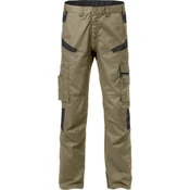 Moške hlače FRISTADS Fusion khaki/črna vel. 48