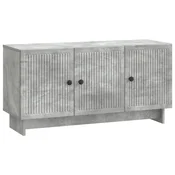 Vidaxl TV omarica Betonsko siva 99 x 34,5 x 50 cm Inženirski les