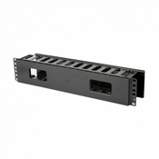 Triton 19' spojna ploca 2U plastika, RAL9005 (P-016PL-2U)