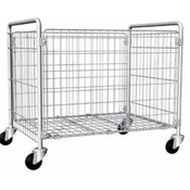 Kolica za transport 1000x700xh880 mm za praonice rublja