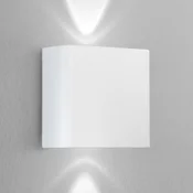 INTEC LED zunanja stenska svetilka KLEIN, bela, širina 11 cm, plastika - Sodobni