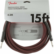 Fender Professional Cable 4,5m Tweed Red instrument kabel