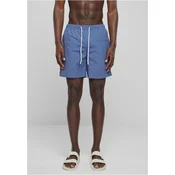 Mens Swimsuit Block Swim Shorts - Blue