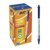 Kemični svinčnik, 0,32 mm, potisni mehanizem, BIC Clic Stic evolutions, moder
