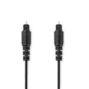 Nedis Optični avdio kabel | TosLink moški | TosLink moški | 3,00 m | Okrogla | PVC | Črna | Oznaka