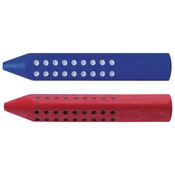 GUMICA GRIP 2001 FABER CASTELL 187101 CRVENA/PLAVA