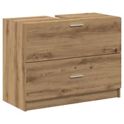 Kupaonski ormar s ladicama Umjetnicki hrast 78 x 37 x 59 cm