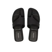 Japonke Calvin Klein Leather Toe Post Sandals HW0HW02866 Črna