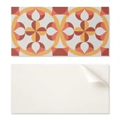 shumee Komplet vinilnih talnih ploščic z abstraktnim geometrijskim vzorcem 6x60x30 cm