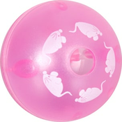 Igrača za pse in mačke žogica za priboljške 5,5cm Flamingo - Mačje igrače