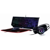 GEMBIRD Gejmerski set Phantom GGS-UMGL4-01 4u1 crni