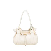 Arthur & Aston Vrečasta torba Arthur & Aston Sac Bandouliere Femme A203E-08 Blanc Cassé bela