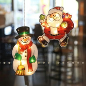 Mormark Viseča božična okenska luč (4 kosi) | MERRYLIGHTS