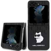 Karl Lagerfeld KARL LAGERFELD etui za SAMSUNG Z FLIP 5 KLHCZF5SAPCHNPK (Saffiano Mono Choupette PIN) črn