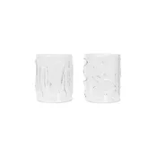 Komplet kozarcev ferm LIVING Doodle Glasses 350 ml 2-pack