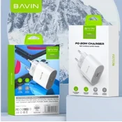 Bavin punjac 20W USB-C bela