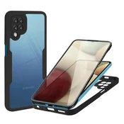 Hibridni Full body ovitek Techsuit ColorVerse 360 za Samsung Galaxy A12 - black