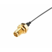 Akasa I-PEX MHF4L do RP-SMA F kabel z repom 15 cm