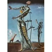 BLUEBIRD Puzzle Salvador Dali - Goreča žirafa 1000 kosov