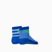 PUMA Baby Classic Socks 2 pack, Clothing, Blue Green Combo, 15-18