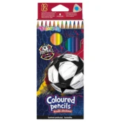 shumee Colorino trikotni svinčniki za nogomet, 12 barv