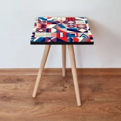 Hanah Home Klub sto Shp323, 35x42x35 cm, Šareni