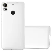 Cadorabo CADORABO CASE, združljiv s HTC v kovinskem srebrni - trdi zaščitni pokrov v kovinskem videzu pred praskami in udarci, (20566369)