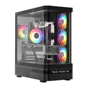 MODECOM Volcano Volcano AQ200 ARGB Midi Black