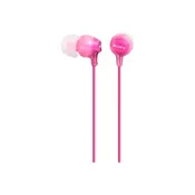 SONY slušalke MDR-EX15LPPI, roza