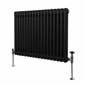 MONSTER Tradicionalni radiator z 2 stolpcema - 600 x 832 mm - črn, (21569779)