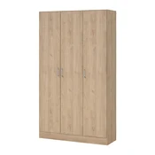 Garderobna omara v hrastovem dekorju v naravni barvi 104x181x36 cm Focus – Tvilum