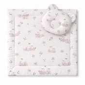 MY SWEET BABY Odeja in vzglavnik z medvedkom - komplet 2 kosov - Little Swans