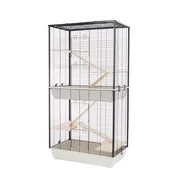 Kletka za glodavce FELIX DUO 78 x 48 x 147 cm BEŽ