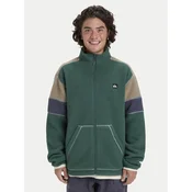 Quiksilver Flis Clean Coast Block EQYPF03065 Zelena Loose Fit
