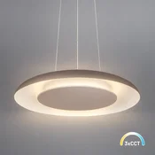Milagro Milagro Piattino – viseča svetilka 30 W LED CCT, bež