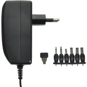 UNIROSS Univerzalni adapter 3-12V 6 nekako priključak 22500mA 27W EU