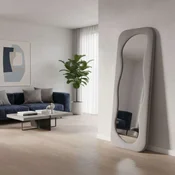 Hanah Home Podno ogledalo Pera, 65 cm x 170 cm, Sivo