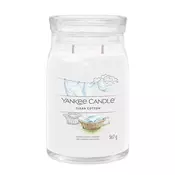 Yankee Candle Aromatična sveča Signature velik kozarec Clean Cotton 567 g