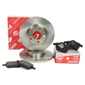 ZAVORNI DISKI + OBLOGE spredaj AUDI A4 B5 (8D2)/Avant (8D5)